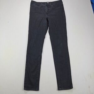 Levi's Big E 311 Shaping Skinny Jeans Mid Rise Stretch Black Denim Womens 27x30